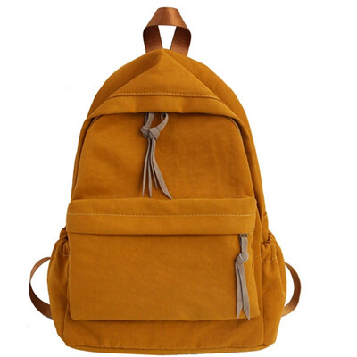 

Package girls in the Asian-Korean version of high-school college students backpacks a small girl simple campus backpack
