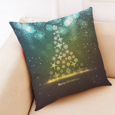 

Tailored Christmas Home Decor Cushion Cover Graffi Style Throw Pillowcase Pillow Covers
