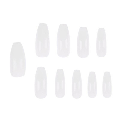 

500pcs Pro Fake Nail Tips Square Full Cover DIY Design Art Manicure Tools