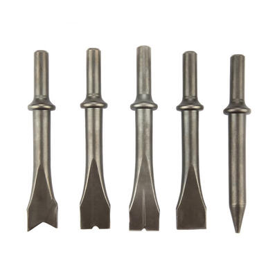 

Greensen 5pcs Air Hammer Chisel Set Pneumatic Hammer Bit Set for 150190250 Air Hammer
