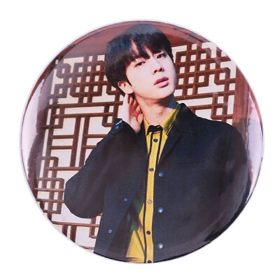 

KPOP BTS Bangtan Boys Photo Same Style Alloy Badge Cute Cartoon Brooch Bag Pendant Boys Girls Accessories Hot Gift for Fans