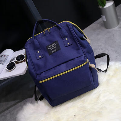 

Women Men Hot Canvas Backpacks Wire Clamp Dual-use Stereotypes Student School Backpacks Large Capacity Travel Shoulder Bags