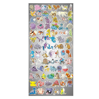 

81 Pcs Cartoon Stickers Mixture Sticker Set Decals Packs for Water Bottle Laptop Cellphone Skateboard Bicycle Motorcycle Car Bumpe