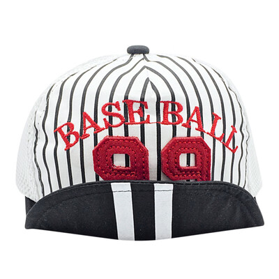 

New Newborn Baby Hat Girl Boy Digital Striped Baseball Cap Infant Cotton Unisex Toddlers Sun Cap