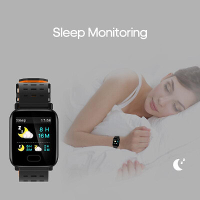 

A6 color screen smart bracelet m20 real-time heart rate sleep monitoring 13 inch IP67 waterproof factory direct sales Music - ora