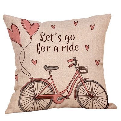 

〖Follure〗Happy Valentines Day Throw Pillow Case Sweet Love Square Cushion Cover