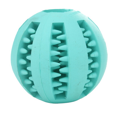 

Pet rubber ball toy dog chew toys tooth cleaning balls of food