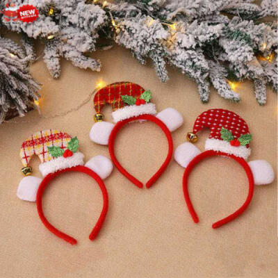 

Xmas Christmas Headbands Boppers Santa Hats Snowflake Headbands Reindeer Antlers