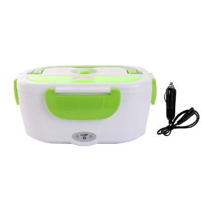 

12V Portable Electric Heated Car Plug Heating Lunch Bento Box Rice Container Office Home Food Warmer for Driving Travel Camping Fo