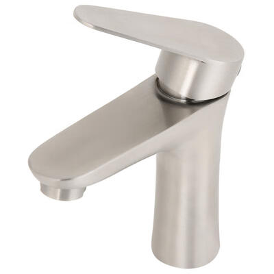 

Greensen SUS304 Stainless Steel Bathroom Sink Faucet One-Handle Kitchen Water-Tap Basin Mixer Tap G12"