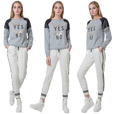 

Fashion Woman Harem Pants Stripes Elastic Waistband Drawstring Pockets Yoga Sport Casual Loose Trousers