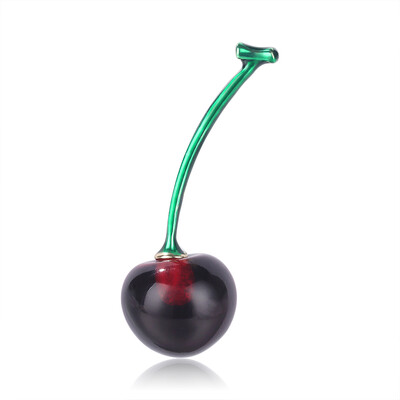

Fruit Brooches For Women Kids Cherry Brooch Corsage Small Bouquet Hijab Pins
