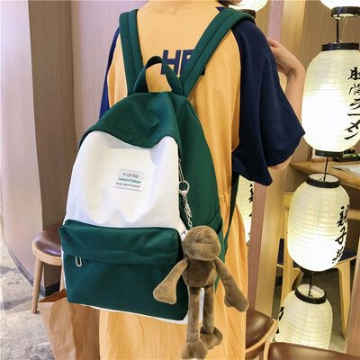 

Insfeng schoolbag female Korean version high school backpack Japanese junior high school students Da Panya shoulder Baosen Departm