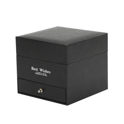 

Engagement Ring Necklace Holder Paper Box Drawer Jewelry Surprise Gift Case