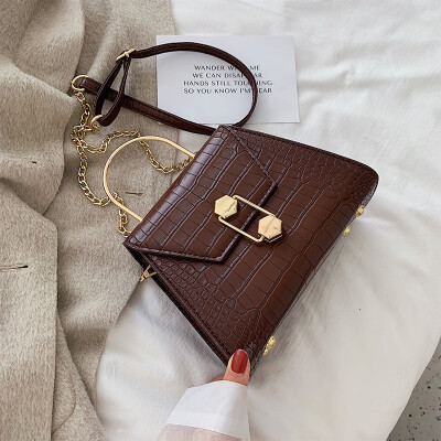 

Advanced sense bag female bag 2019 new fashion handbag retro messenger bag wild ins popular shoulder bag