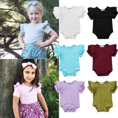 

Sweet Toddler Baby Girls Casual Romper Bodysuit Jumpsuit Outfits Clothes Sunsuit