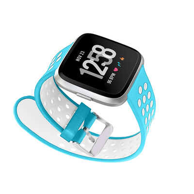 

YS-001 Replacement Watch Band Sport Silicone Wristband Fashion Simple Style Wrist Strap for Fitbit Versa