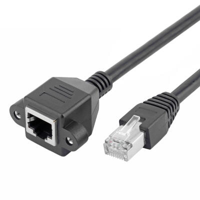 

1m Network RJ45 Male to Female CAT6 Splitter Adapter Extension Cable Wire