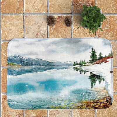 

〖Follure〗Merry Christmas Welcome Doormats Indoor Home Carpets Decor 40x60CM