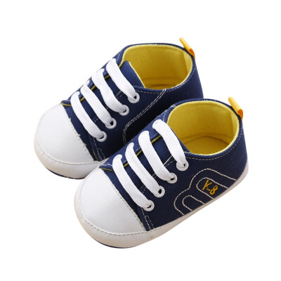 

Baby Shoesborn Girl Boy Soft Sole Crib Toddler Shoes Canvas Sneaker Sports Shoes Casual 0-18