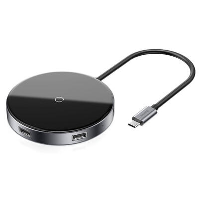 

BASEUS USB Type C HUB to USB 30USB20 4 Port Wireless Charger Adapter