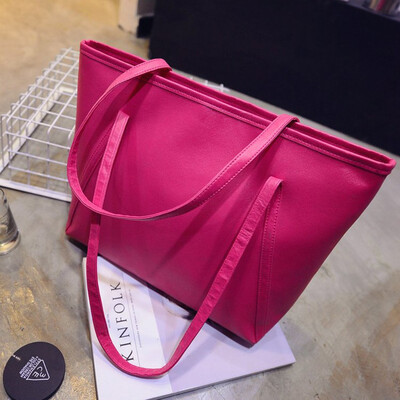 

Tailored Women Solid Simple High Capacity Messenger Handbag Totes Satchel Shoulder Bags