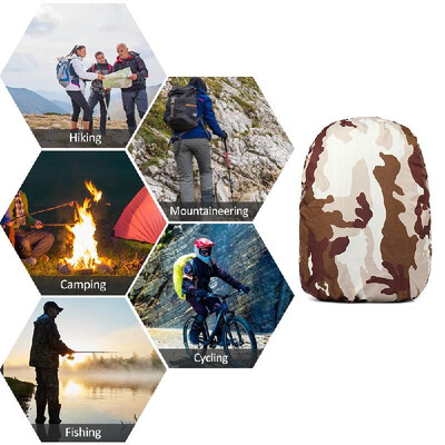 

Backpack Cover 30-45L Adjustable Waterproof Rain Cover for Cycling Hiking Camping Traveling