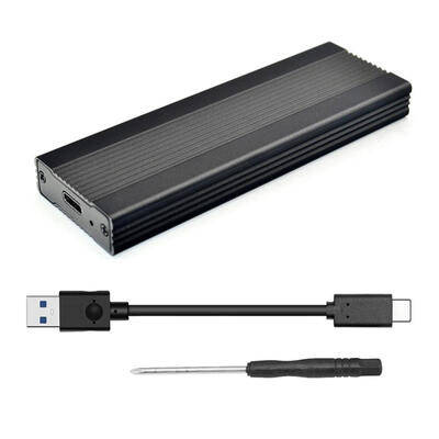 

USB31 to M2 NVME Enclosure NGFF PCIE to Type-C External Hard Disk Drive