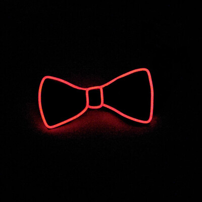 

Tailored Halloween Light Up Neck LED Bow Tie MenBoys Light Up Bow Tie