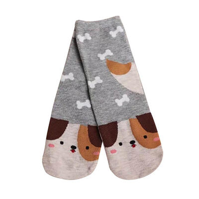 

Fashion Cartoon Pattern Women Girl Soft Cotton Breathable Middle Tube Socks