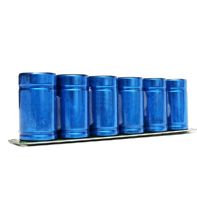 

Farad Capacitor 27V 500F 6 Pcs1 Set Super Capacity with Protection Board Aitomotive Capacitor 16V 83F Serial Connection