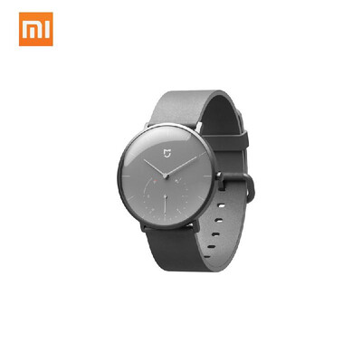 

XIAOMI MIJIA Quartz Smart Watch 3ATM Water Resistant Men Women Casual Fitness Tracker Calls Reminding Double Dial Vibration Remind