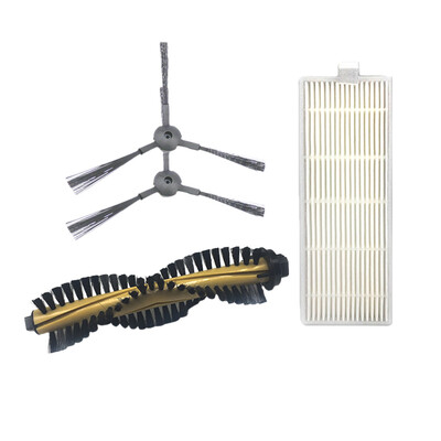 

〖Follure〗Side Brush&Filters Screen&Rolling Brush Replacement For Ilife A4 Robot Sweeper