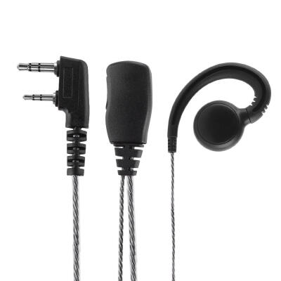 

180 Swivel Earpiece Earhook with Mic&PTT for Kenwood 2 Way Radio Walkie