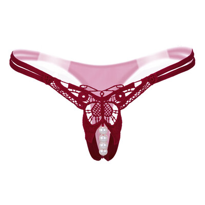 

Toponeto Underwear Women Thong Bragas Sexy Panties Thong Lace Word Pants Ladies Briefs