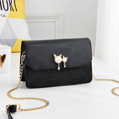 

Ms Chun Xias new fashionable Korean version of Baitao ladiesbags with one shoulder&inclined bags ins