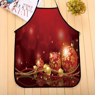 

Toponeto Christmas Decoration Waterproof Apron Kitchen Aprons Dinner Party Apron