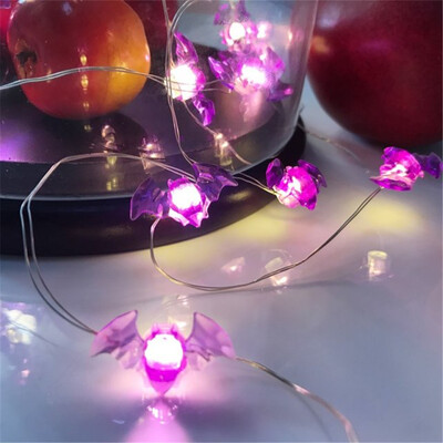 

〖Follure〗New Halloween Decorative Lights String Bat Pumpkin Skull Led Lantern String