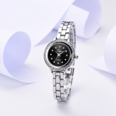 

RM Lvpai Fashion Small And Exquisite Dial Simple Alloy Strap Ladies Bracelet Watch