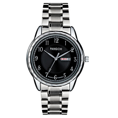 

Tungsten steel watch male large dial old man watch male old man large digital waterproof quartz watch elderly watch female