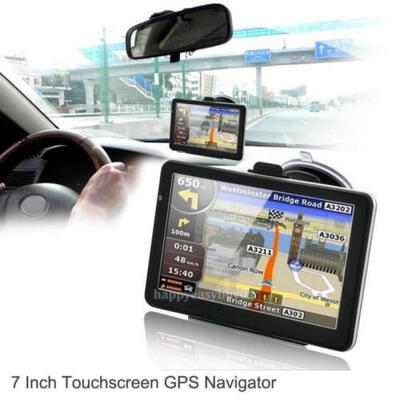 

7&quot HD Touch Portable Truck Car GPS Navigator Navigation with Free Lifetime Maps