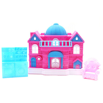 

Siaonvr Delights Pet Retreat Sweet House Toy Big Family House Castle For Little Pet Shop