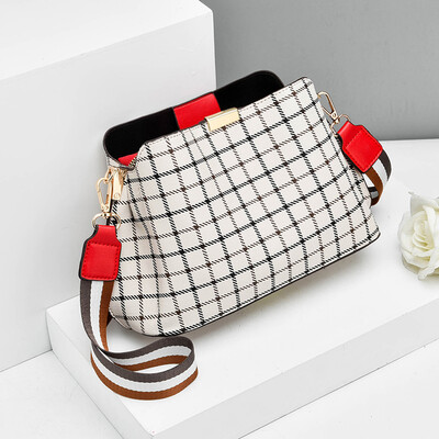 

Little girl spring&summer fashion rhomboid single shoulder bag wide shoulder belt Korean version of the woman slanted handbag