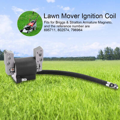 

Lawn Mover Parts Ignition Coil Fits for Briggs & Stratton Armature Magneto 695711 802574 796964 Ignition Part 695711