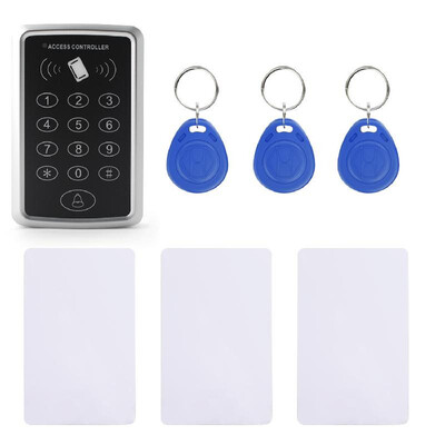 

Door Access Controller RFID Reader 125KHz Access Control Keypad Digital Panel Card Reader Home Safety Protection Door Lock System