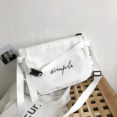 

Tailored Women Fashion Canvas Letter Coin Purse Shoulder Messenger Casual Bags