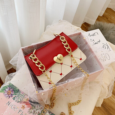 

Advanced sense mini bag handbag 2019 new fashion shoulder bag ocean chain bag small fresh messenger bag
