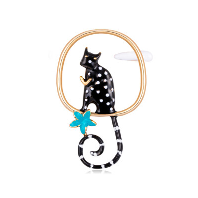 

Exquisite Life Essential European&American Fashion Cat Brooch