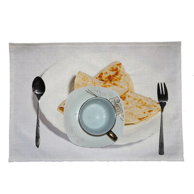 

Toponeto Creative Mexican Burrito Placemat Home Kitchen Restaurant Bar Placemat