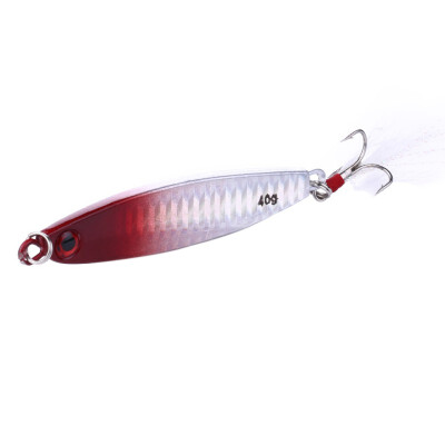 

New Hot 3D Mini Fishing Lure Artificial Bait False Fish Shape Reusable Metal Feather Hard Lure Fishing Accessories